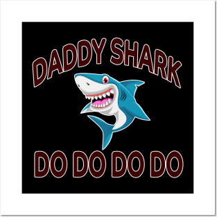 shark daddy new style unisex Posters and Art